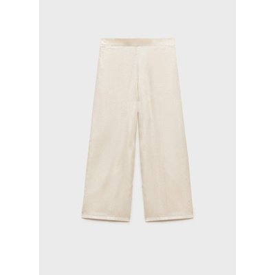 Pantalon droit métallisé MANGO KIDS