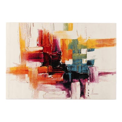 Tapis à motifs multicolore 160 x 230 cm GOUACHE MILIBOO