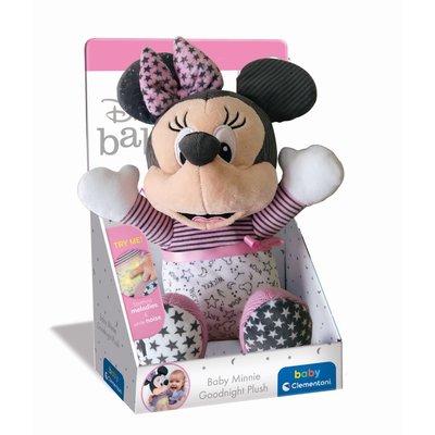 Peluche veilleuse - baby minnie CLEMENTONI