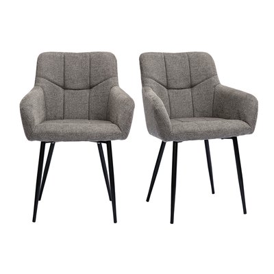 Chaises design matelassées (lot de 2) MONTERO MILIBOO
