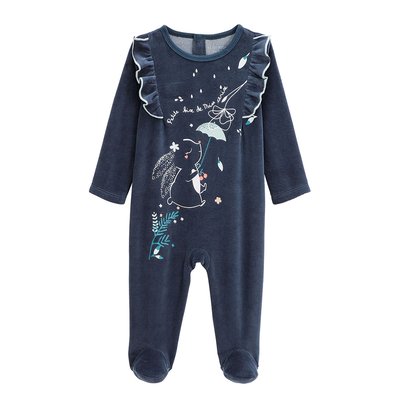 Pyjama bébé en velours MISSCERISE PETIT BEGUIN