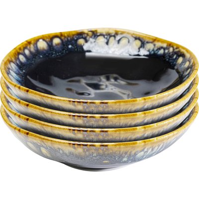 Lot de 4 assiettes creuses, LIO KARE DESIGN