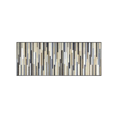 Paillasson tissé motif géométrique MIKATRI UN AMOUR DE TAPIS