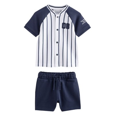 Short et chemise baseball ensemble NEXT