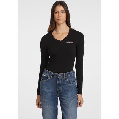 T-Shirt Slim Manches Longues Mini American Tradition GUESS JEANS