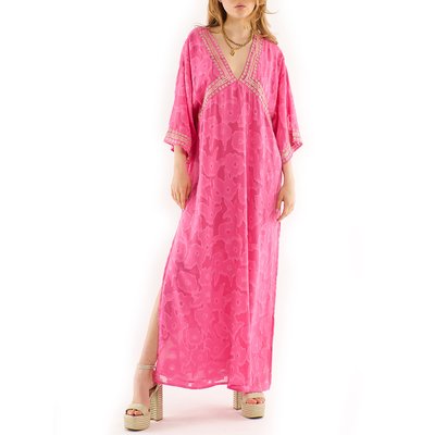 Robe tunique longue avec broderies JUSTINE WILD