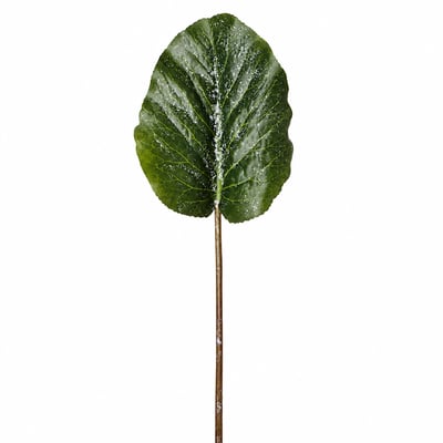 Feuille hosta artificielle givrée H40 SIA