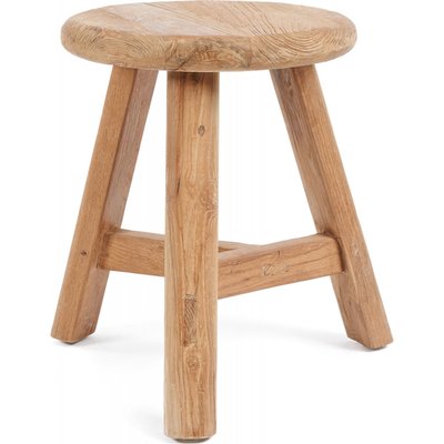 Tabouret Noguchi en teck rustique RECOLLECTION