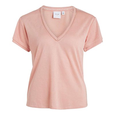T-shirt col V VILA