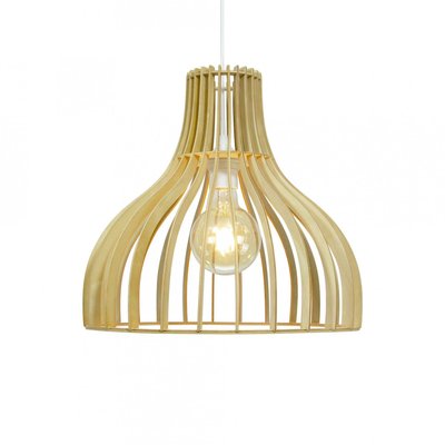 Suspension en bois de peuplier, BISTONE C-CREATION