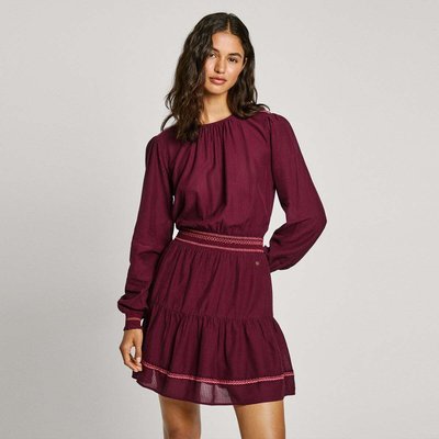 Robe Courte Avec Détails Brodés PEPE JEANS