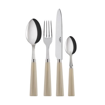 Set de 4 couverts de table, Nature SABRE