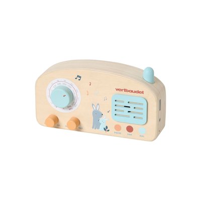 Radio musicale en bois FSC® LES AMIS DE LA FORÊT VERTBAUDET