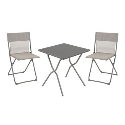Ensemble 1 table 2 chaises pliantes - BALCONY LAFUMA MOBILIER
