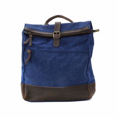 Sac à dos en toile et cuir brut TEKOKOTA OH MY BAG