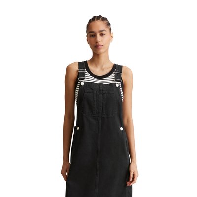 Robe à bavette loose en mélange coton organique-lyocell-modal MARC O’POLO DENIM
