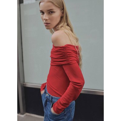 Blouse épaules découvertes MANGO
