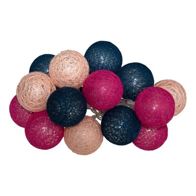 Guirlande LED à piles 16 boules ATMOSPHERA