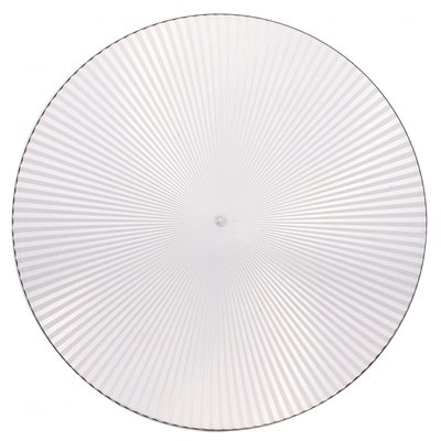 Assiette en Plastique Transparent Family - 26cm WADIGA