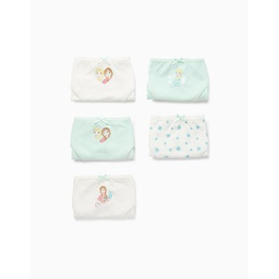 Pack 5 Culottes La Reine des Neiges ZIPPY