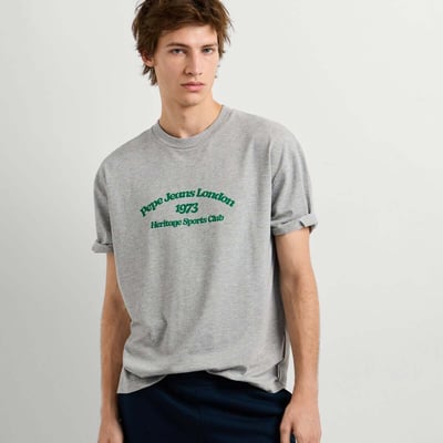 T-Shirt À Imprimé Graphique Coupe Casual PEPE JEANS