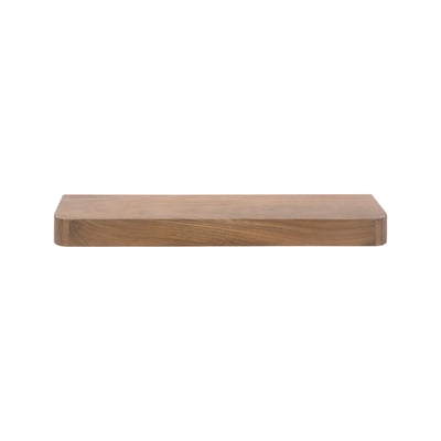 Etagère murale bois foncé plateau épais 100 cm NAKO PIER IMPORT
