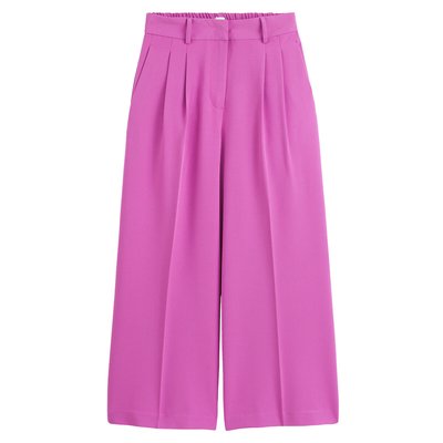 Weite Bundfaltenhose, verkürzte Länge LA REDOUTE COLLECTIONS