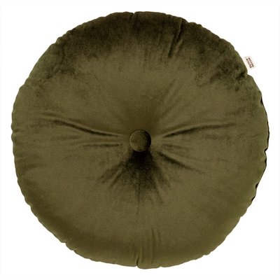 Coussin Olly - Vert, Ø40 cm DUTCH DECOR