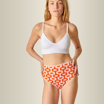Culotte coton taille haute IMPRIMÉE WE ARE JOLIES