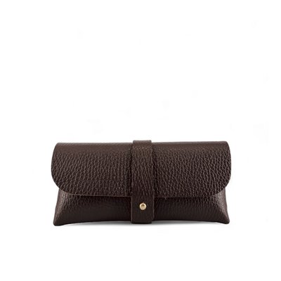 Etui à lunettes en cuir grainé LUMOS OH MY BAG