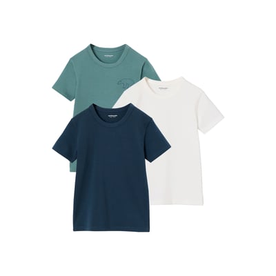 Lot de 3 T-shirts manches courtes VERTBAUDET