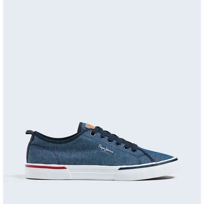 Stoff-Sneakers Kenton aus Chambray PEPE JEANS