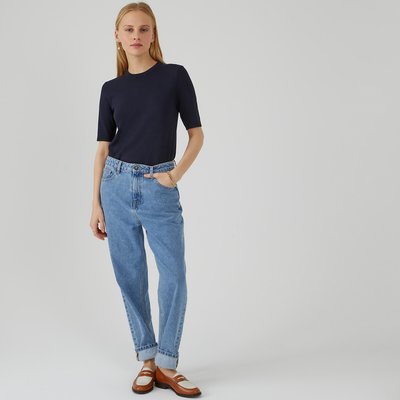 Pull basique, manches courtes LA REDOUTE COLLECTIONS