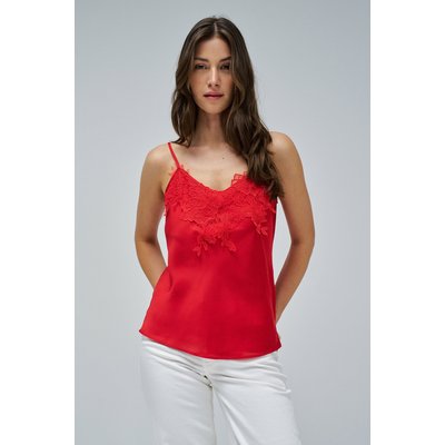 HAUT EN SATIN AVEC DENTELLE SALSA JEANS