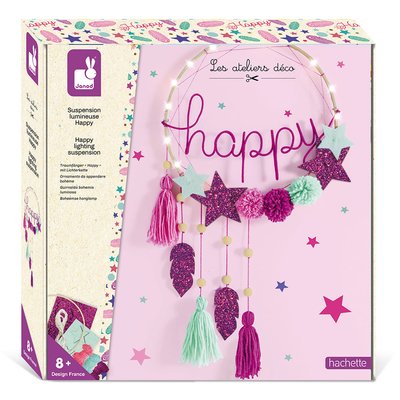 Kit Créatif - Suspension Lumineuse Happy JANOD