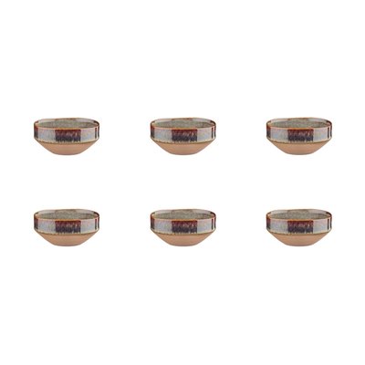Lot de 6 petits bols en grès, GENESIS BJORN