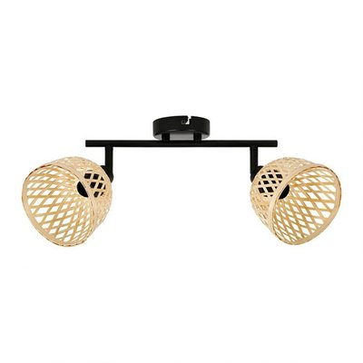 Rampe 2 spots bambou Hanoi DECORATIE