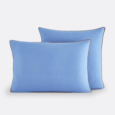 Macha Plain Cotton Pillowcase LA REDOUTE INTERIEURS