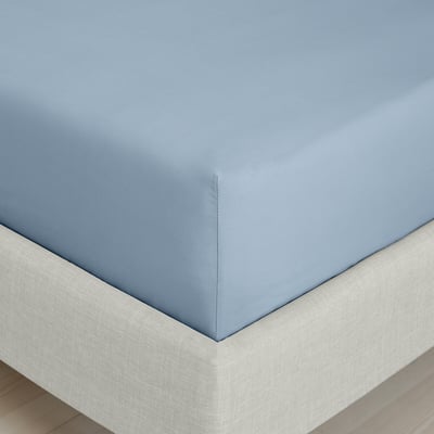 200 Thread Count Cotton Percale Deep Fitted Sheet BIANCA FINE LINENS