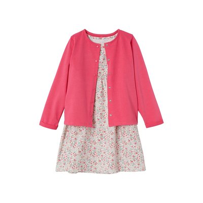 Ensemble robe + cardigan VERTBAUDET