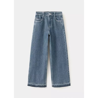 Jean droit détail strass MANGO KIDS