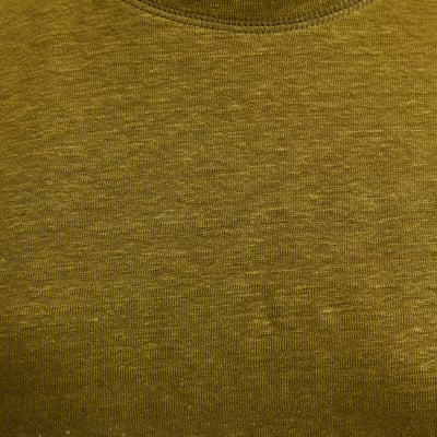 Camiseta de lino con cuello redondo, de manga corta LA REDOUTE COLLECTIONS