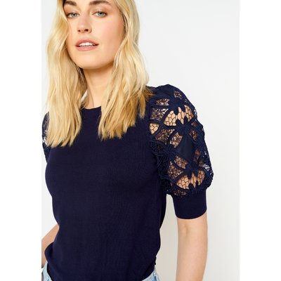 Pull manches dentelle LOLALIZA