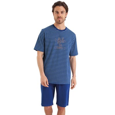 Pijama curto, gola redonda ATHENA