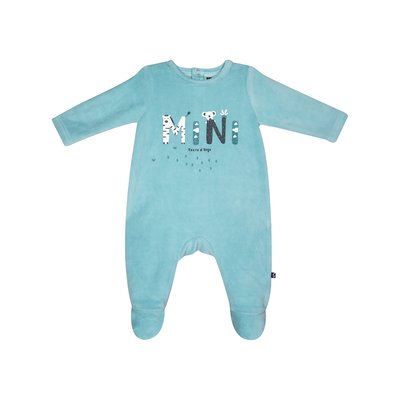 Dors bien lael velours rase pont dos bebe SUCRE D'ORGE
