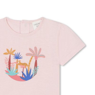 T-shirt avec imprimé placé CARREMENT BEAU