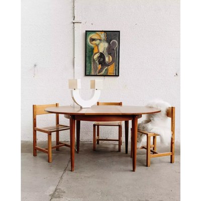 Table à manger scandinave Karla N°18 - Bon état DEBONGOUT