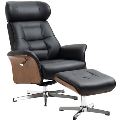 Fauteuil inclinable avec repose-pieds HOMCOM