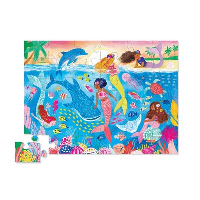 Maxi puzzle  36 pièces  Reve de sirenes CROCODILE CREEK