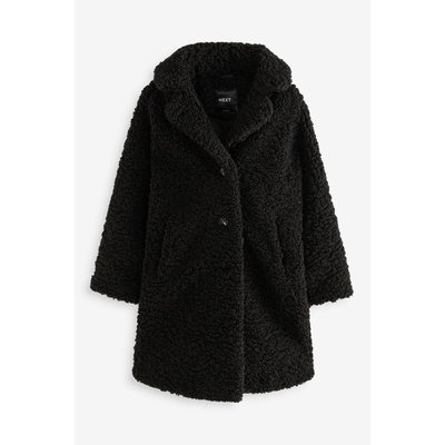 Manteau long en polaire effet pelucheux NEXT